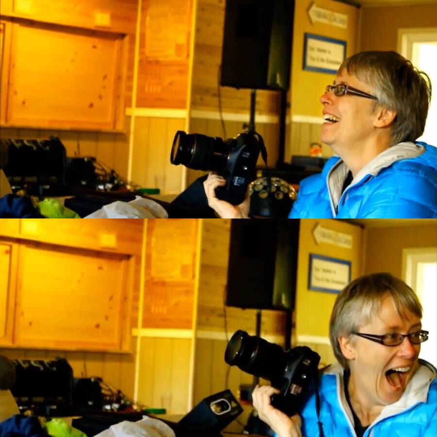 Rare Karen Camp Photo